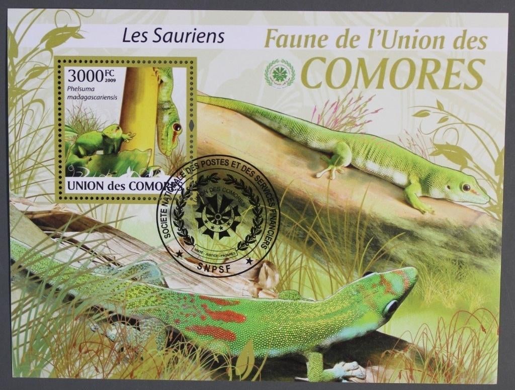 Timbres animaux Reptiles et Batraciens, Postzegels en Munten, Postzegels | Thematische zegels, Verzenden, Gestempeld