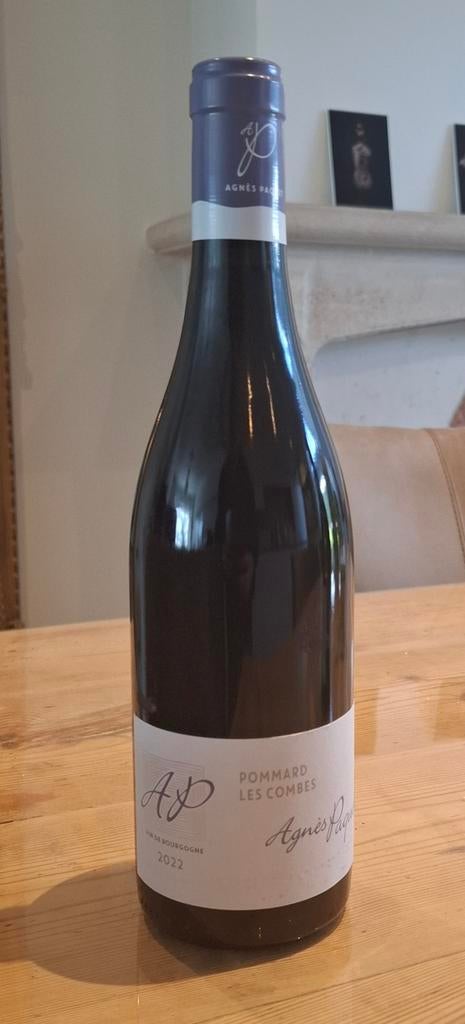 Fles bourgogne wijn Agnes Paquet pommard 2022., Collections, Vins, Enlèvement