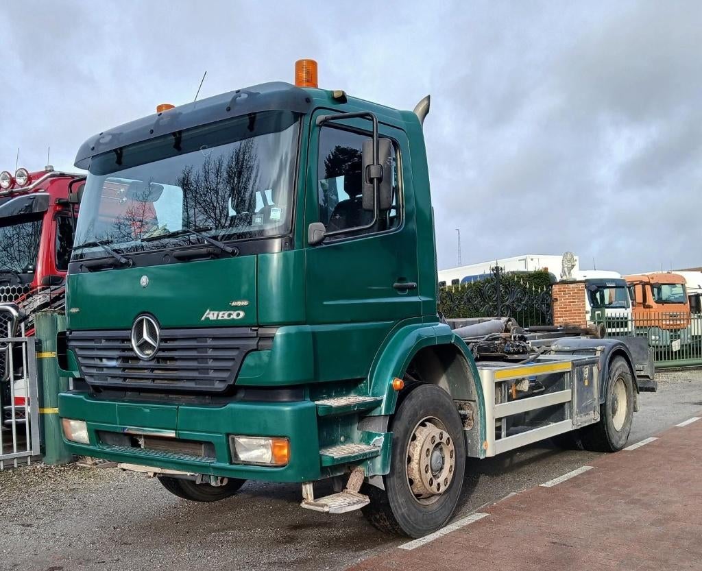 Mercedes atego 1923 met containersysteem (85), Auto's, Vrachtwagens, Mercedes-Benz, Bedrijf, Te koop, Euro 3