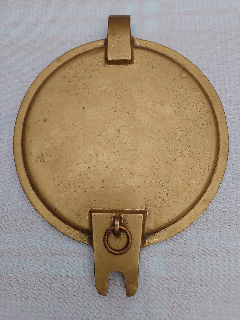 koperen patrijspoort, Ophalen, Zo goed als nieuw