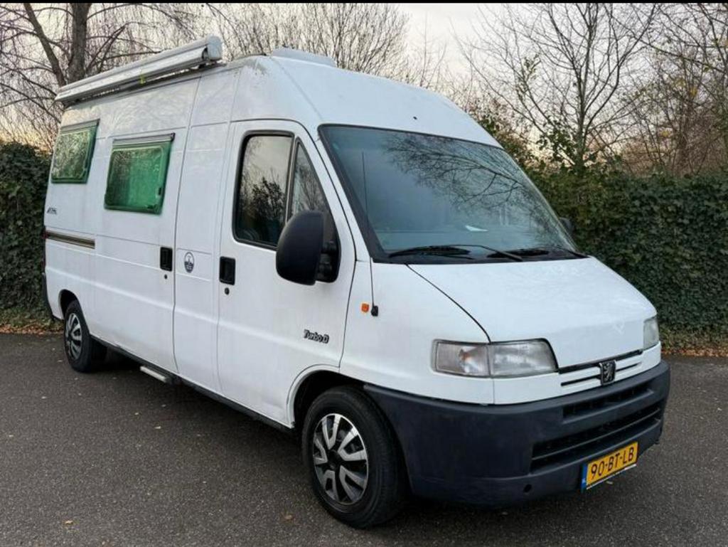 PÖSSL BUSCAMPER AIRCO! TURBO DIESEL, Caravans en Kamperen, Mobilhomes, Buscamper of Camperbus, Ringverwarming, Fiat, Dakluik