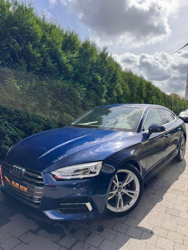 Audi A5 2.0TFSI 190PK, Auto's, Voorwielaandrijving, Euro 6, 4 cilinders, Blauw