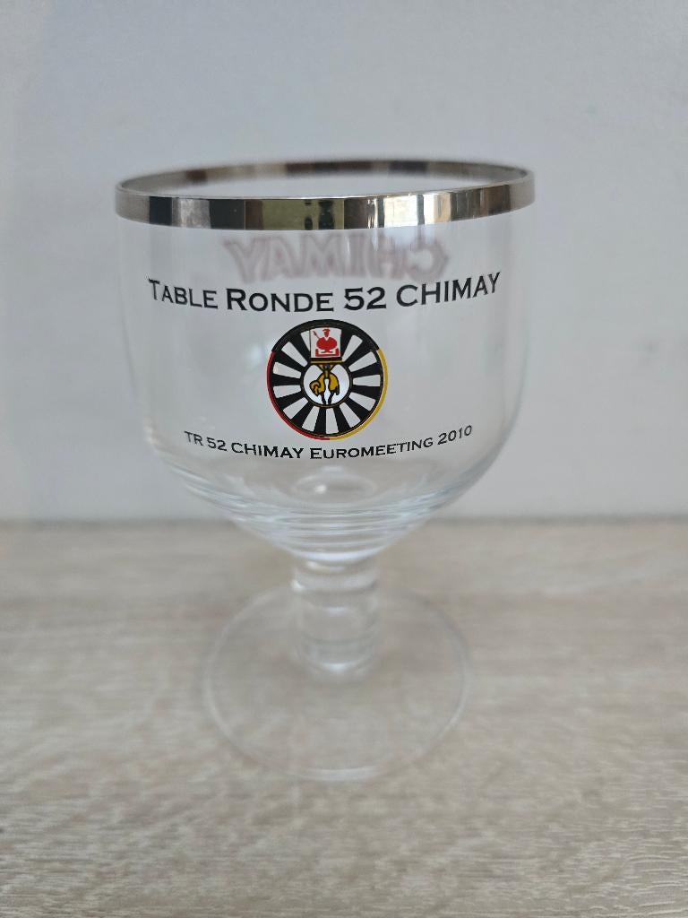 Verre Trappiste Chimay, Collections, Enlèvement ou Envoi, Comme neuf, Verre ou Verres, Autres marques