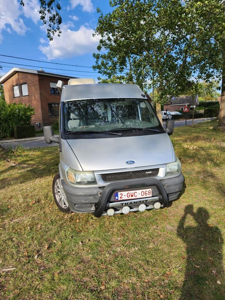 Ik verkoop mijn nette en zeer goed onderhouden ford tranzit, Caravanes & Camping, Camping-cars, Système audio, Boîte manuelle