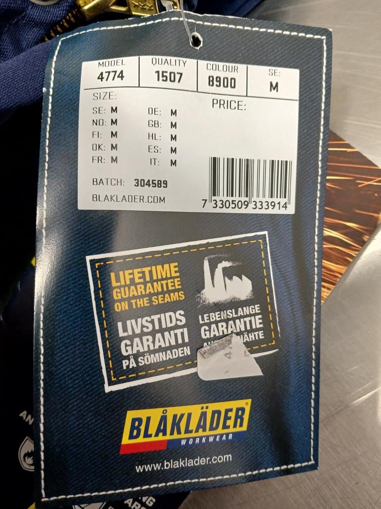 Laskledij Blaklader nieuw, Ophalen