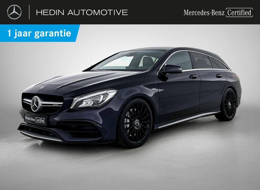 Mercedes-Benz CLA-Klasse 45 4MATIC AMG Shooting Brake AMG Li, Auto's, Automaat, CLA, Stof, Gebruikt