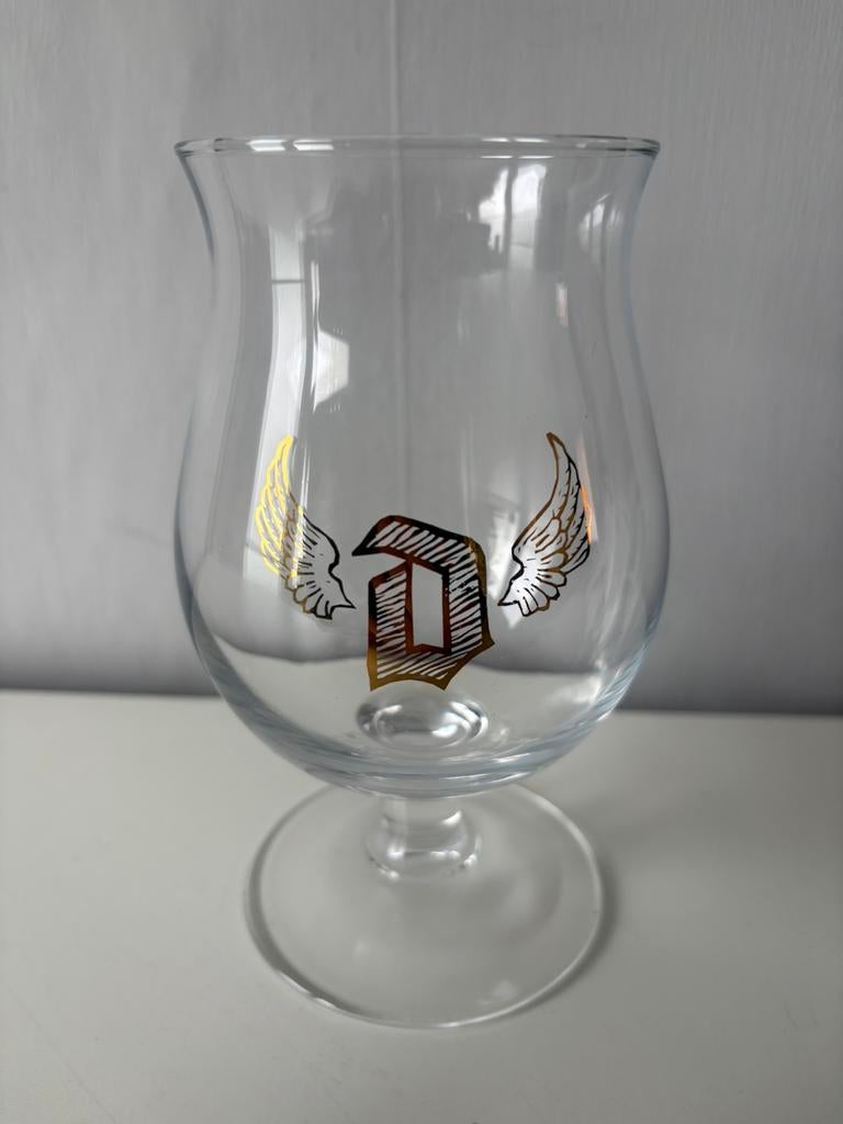 DUVEL verzamelglas, AILES D'ANGES, Ophalen of Verzenden, Zo goed als nieuw, Duvel