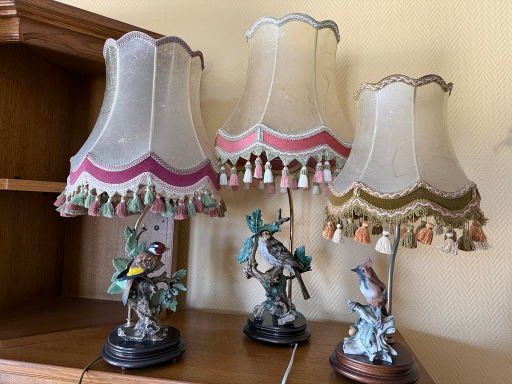 Trio decoratieve vloerlampen, Antiek en Kunst, Ophalen