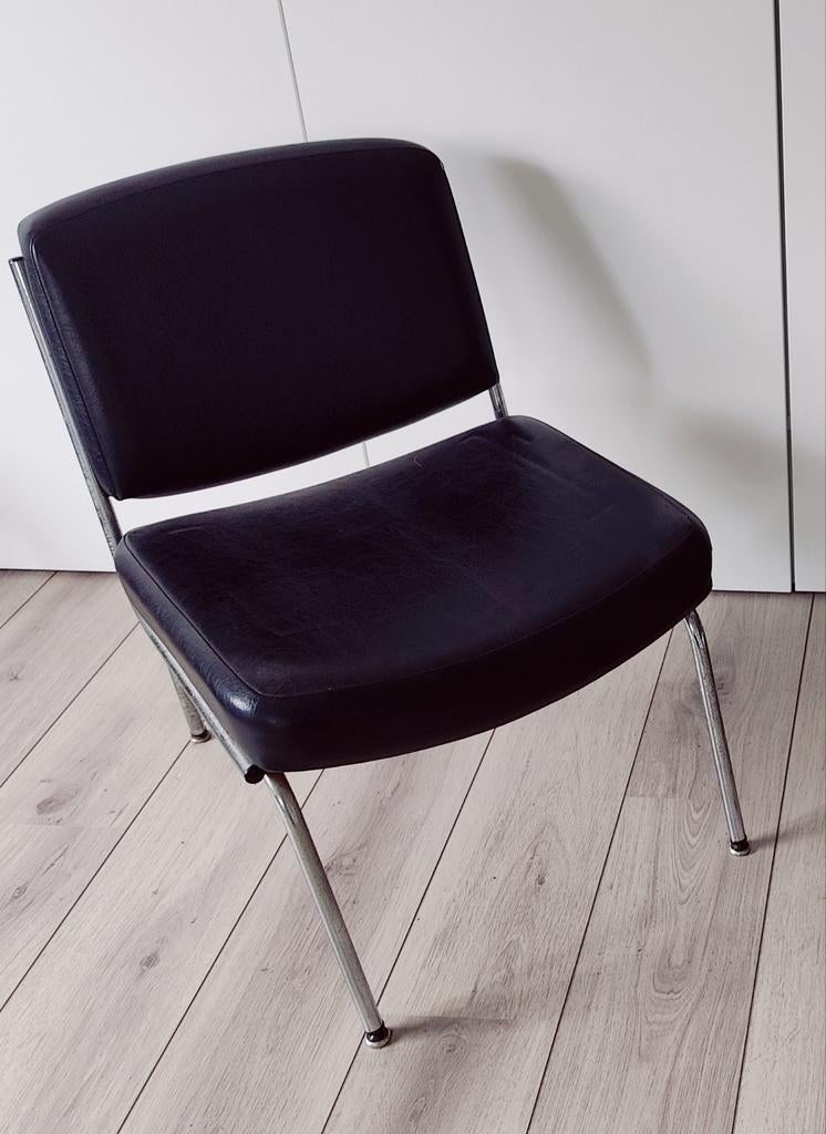 Vintage clubzeteltje, Ophalen, Zwart