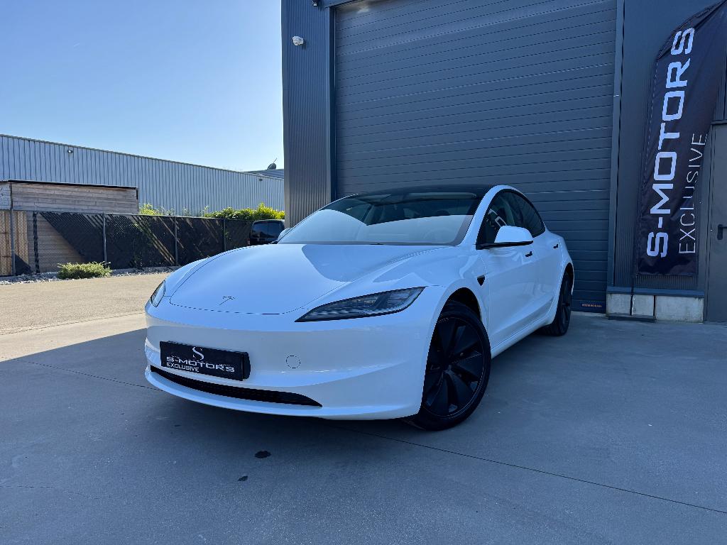 Tesla Model 3 Highland / 60 kWh Standard Plus / Garantie, Autos, Tesla, Cuir, Garantie prolongée, Noir, Automatique