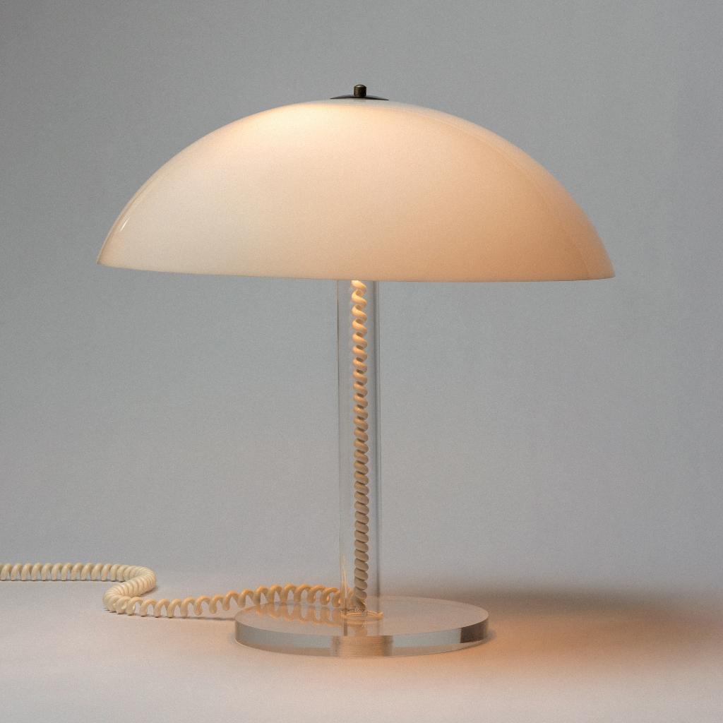 Lampe de table Harco Loor, années 1980, Maison & Meubles, Lampes | Lampes de table, Enlèvement, Comme neuf, Synthétique, 50 à 75 cm