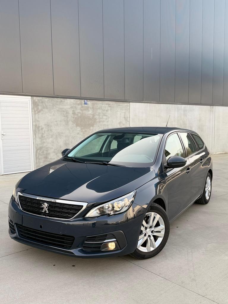 Peugeot 308 1.2Benzine/2019 Euro6D 130Pk, Auto's, Peugeot, Voorwielaandrijving, Stof, Blauw, 96 kW