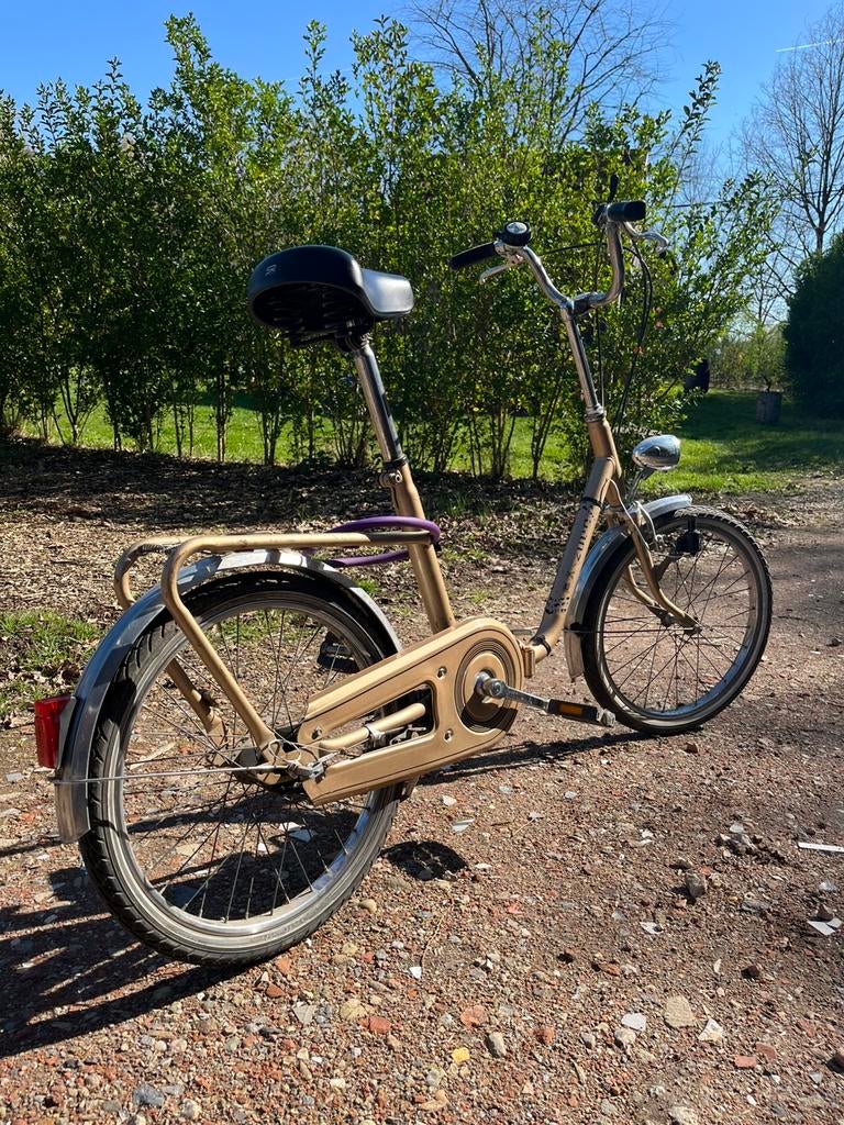 Vouwfiets Goud GX 2000, Fietsen en Brommers, Ophalen, Gebruikt, Versnellingen