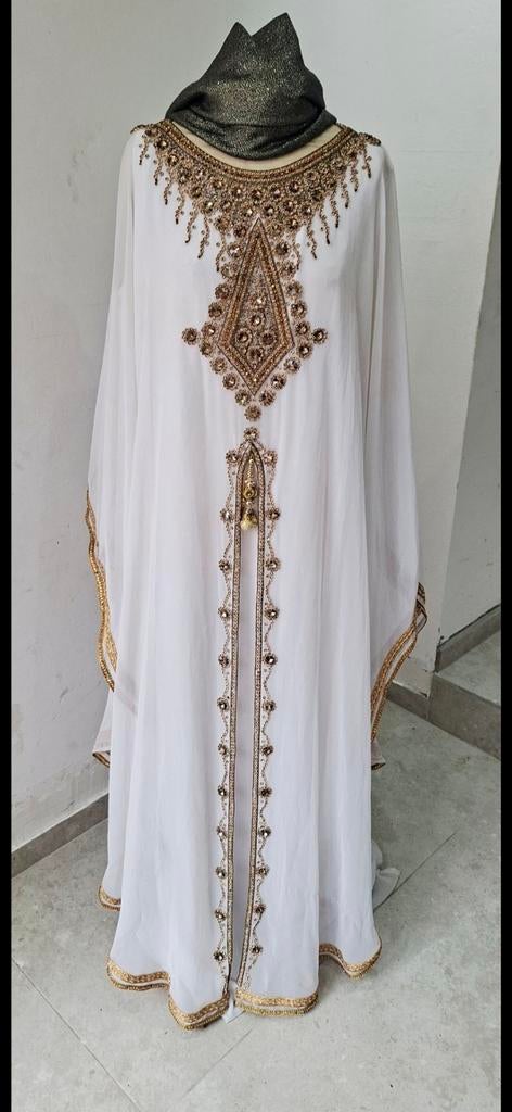 Abaya caftan robe de soirée, robe de mariée, robe longue, Vêtements | Femmes, Habits de circonstance, Porté, Robe de gala, Taille 42/44 (L)