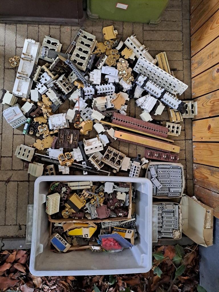 Lot (ouder) elektrisch materiaal, Enlèvement, Utilisé, Autres types