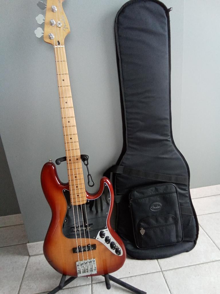 Fender player plus jazz bass, Muziek en Instrumenten, Ophalen, Zo goed als nieuw, Elektrisch