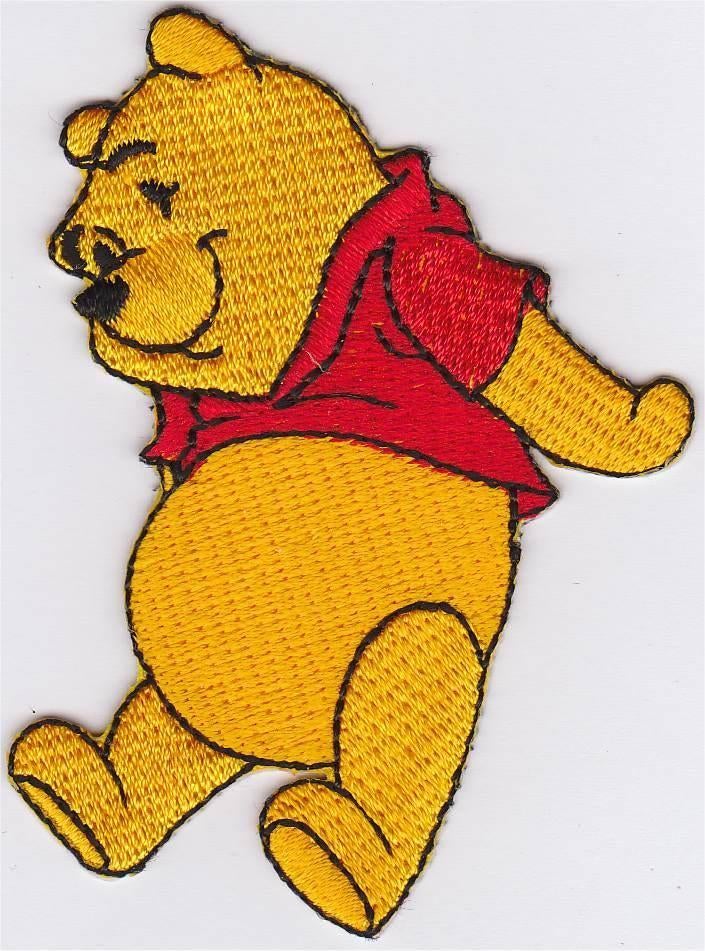 Winnie de Poeh stoffen opstrijk patch embleem #2, Verzamelen, Kleding en Patronen, Nieuw, Verzenden