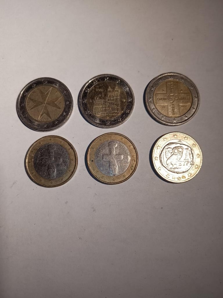 Verschillende Euromunten, Enlèvement ou Envoi, Belgique