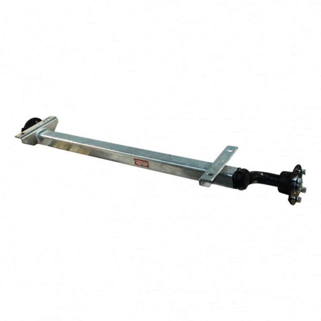 Torsieas, torsie as 750 kg ongeremd div padmaten, Ophalen of Verzenden, Nieuw