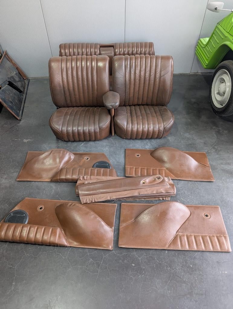 Intérieur de la Citroën DS - Cuir, original, Enlèvement, Utilisé, Citroën