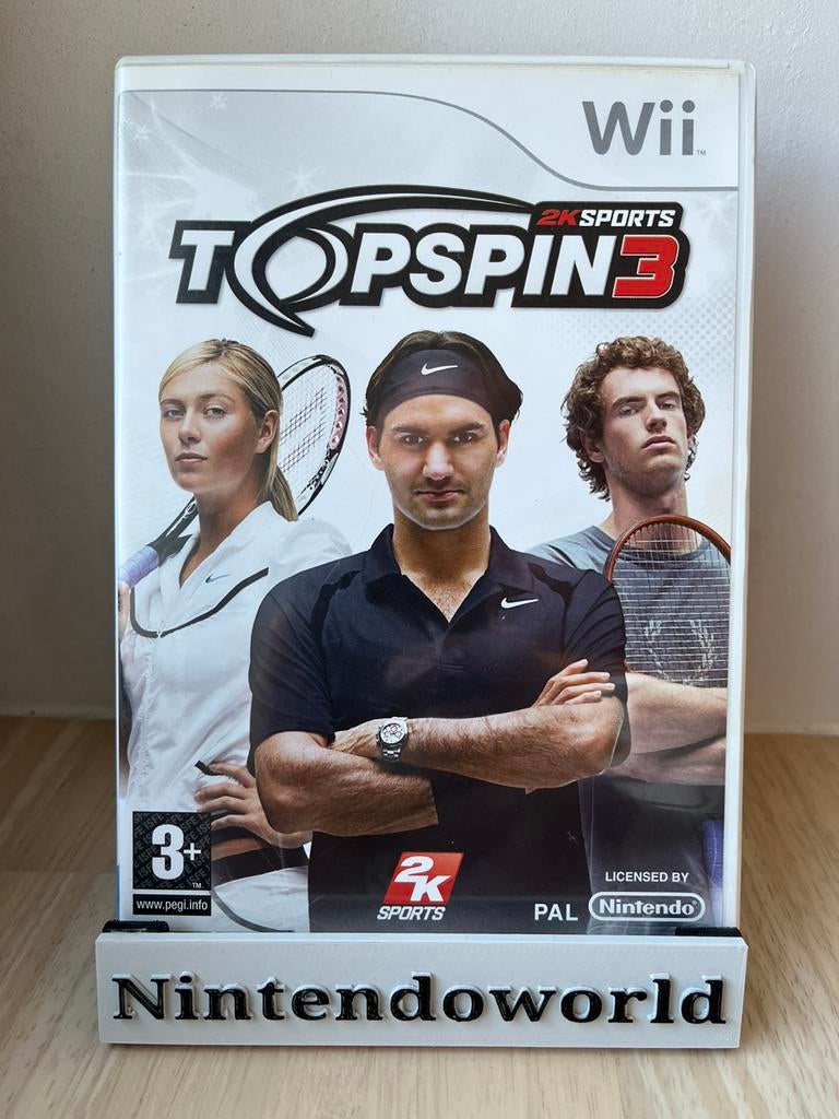 Topspin 3 (Wii), Ophalen of Verzenden, Zo goed als nieuw