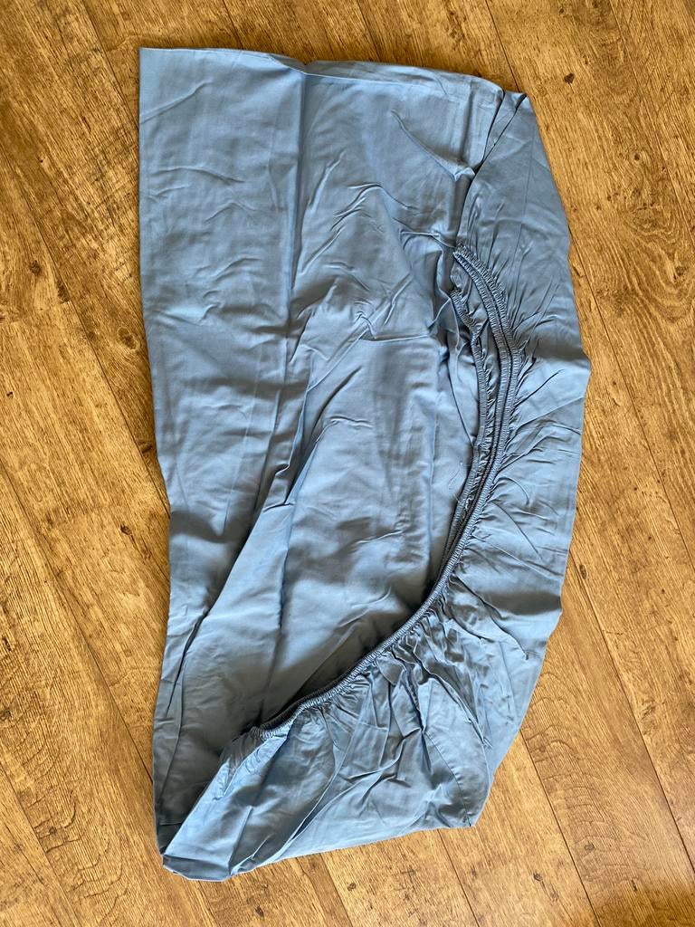 Matrasovertrek 90 x 200 IKEA, Huis en Inrichting, Slaapkamer | Beddengoed, Eenpersoons, Blauw, Hoeslaken of Sloop, Ophalen of Verzenden