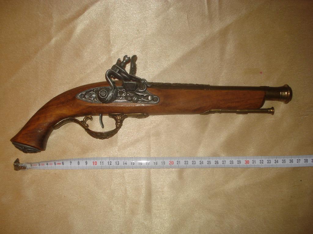 Ancien Pistolet Flintlock de Pirate 18ème Siècle, Antiquités & Art, Enlèvement ou Envoi