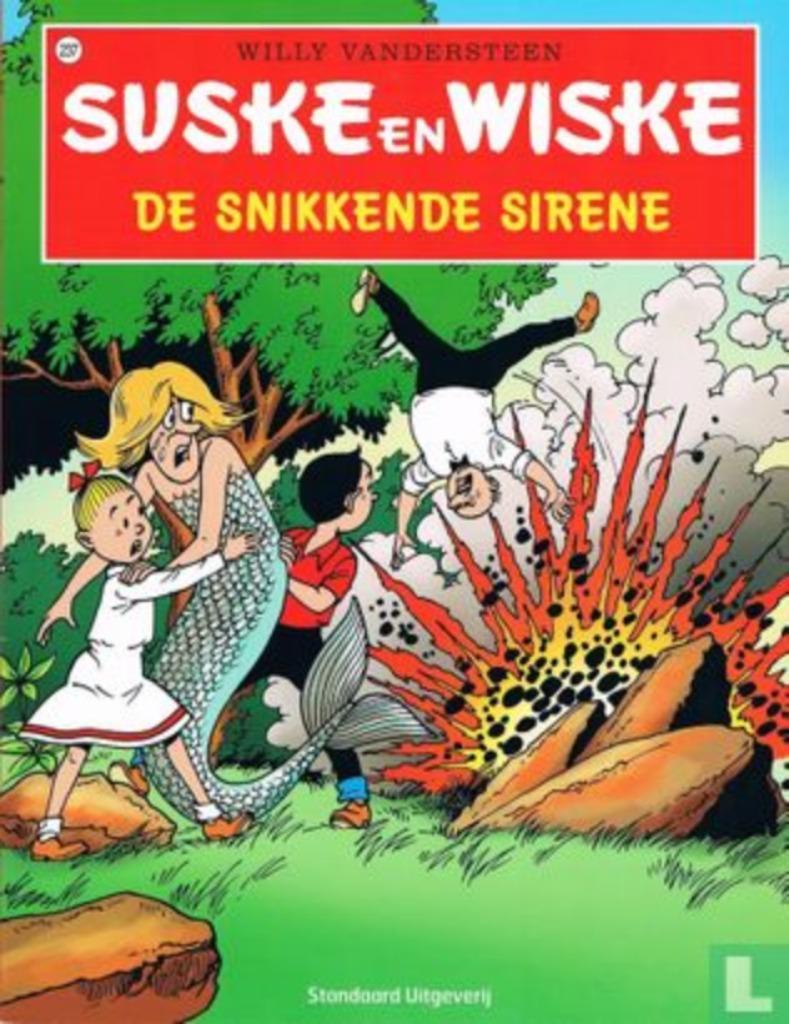 de snikkende sirene, Eén stripboek, Ophalen of Verzenden, Nieuw, Willy Vandersteen