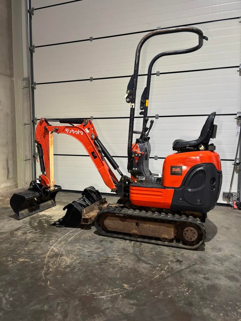 Minigraver Kubota k008-3 TE KOOP  bj2015, Ophalen