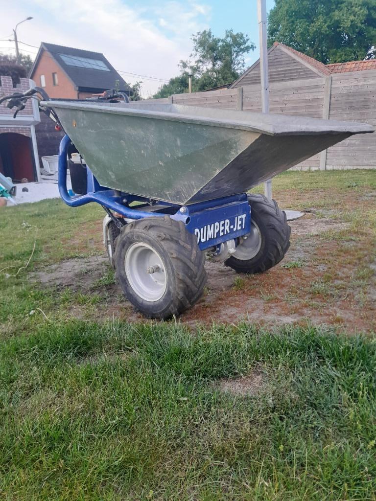 Zallys dumper kruiwagen, Tuin en Terras, Ophalen