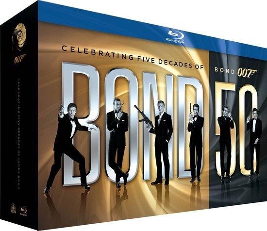 James  bond 50 celebrating bluray box compleet, Cd's en Dvd's, Ophalen of Verzenden