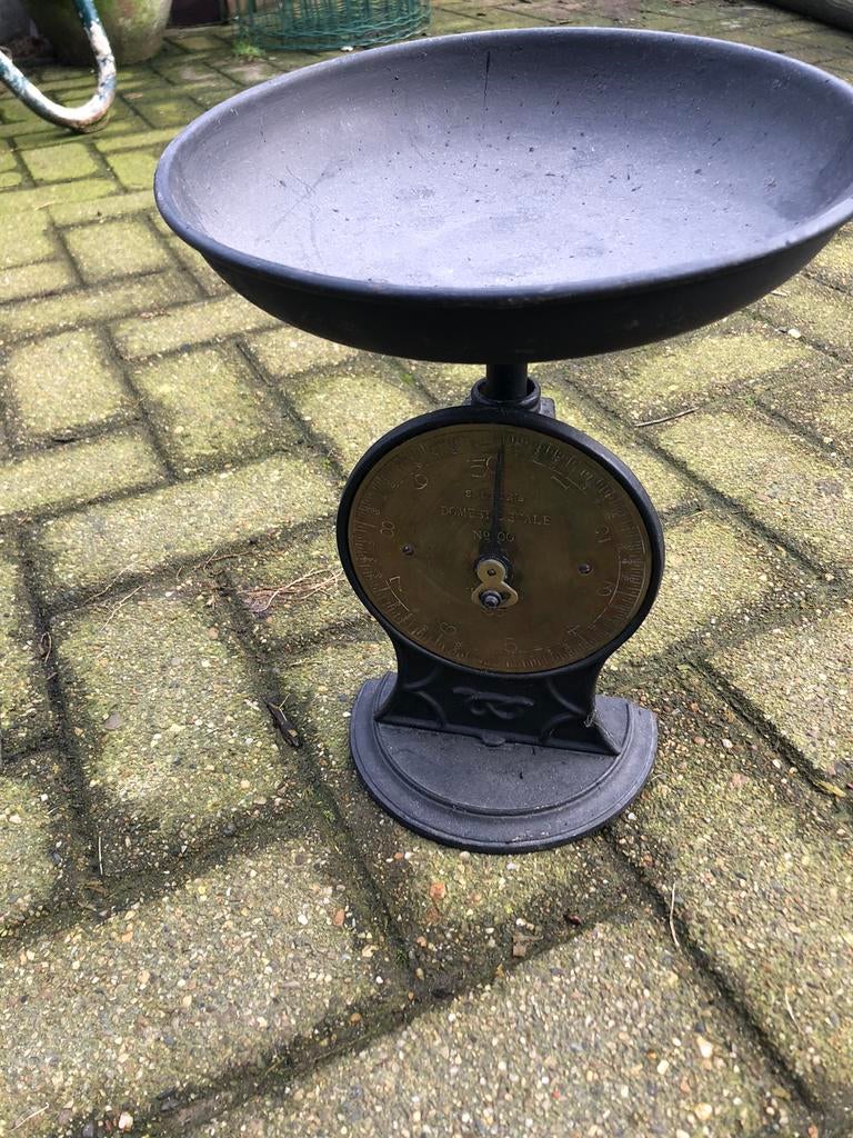 Weegschaal antiek, Ophalen of Verzenden