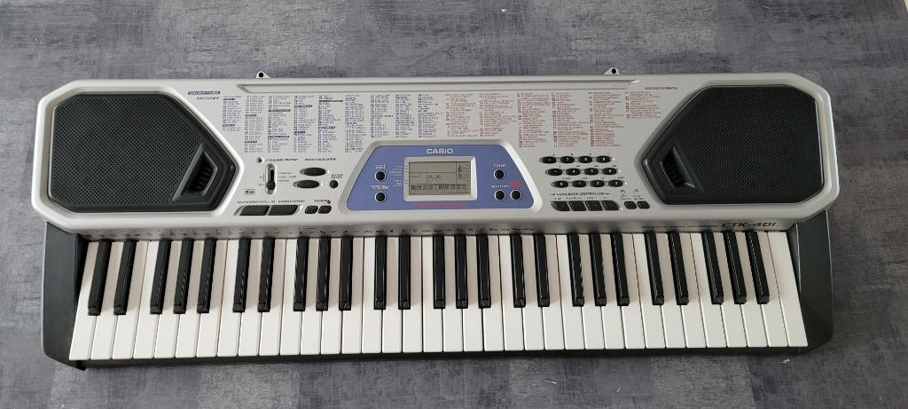 Synthétiseur Casio CTK-481, Enlèvement, Utilisé, Avec connexion MIDI, 61 touches