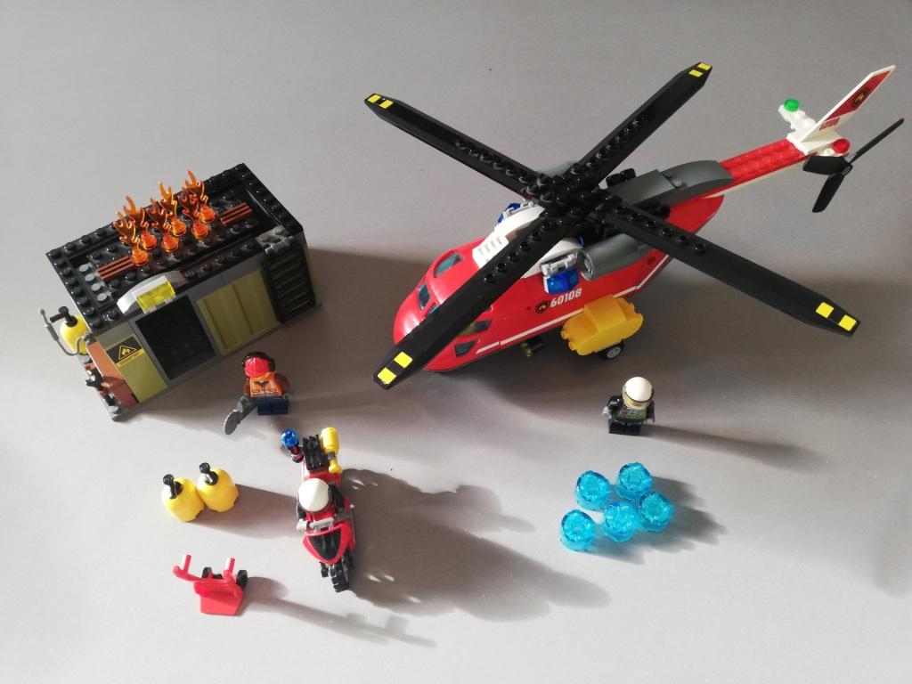 Lego City Brandweer inzetgroep, Ophalen of Verzenden, Gebruikt, Complete set, Lego
