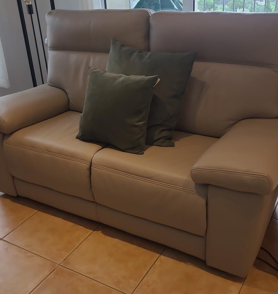 zetels salon, Huis en Inrichting, Zetels | Zetels, Zo goed als nieuw, Rechte bank, Tweepersoons, 150 tot 200 cm, 75 tot 100 cm