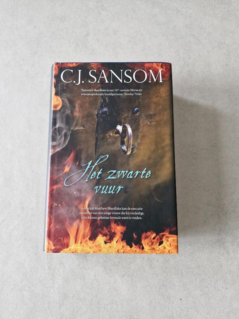 Het zwarte vuur - C.J. Sansom, Ophalen of Verzenden, Gelezen, C.J. Sansom