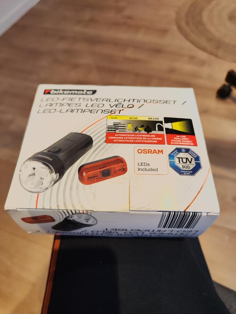 Bikemate lampes led vélo Neuf, Enlèvement