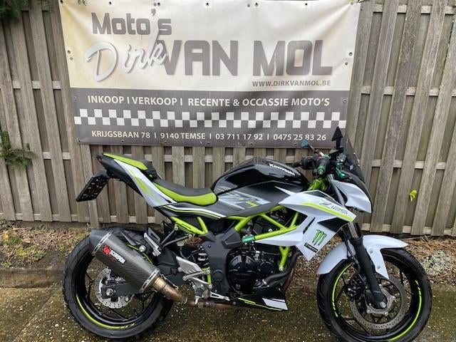 kawasaki z 125 abs bj 2020 zeer goede staat + opties, Motoren, Bedrijf, 125 cc, 11 kW of minder, ABS