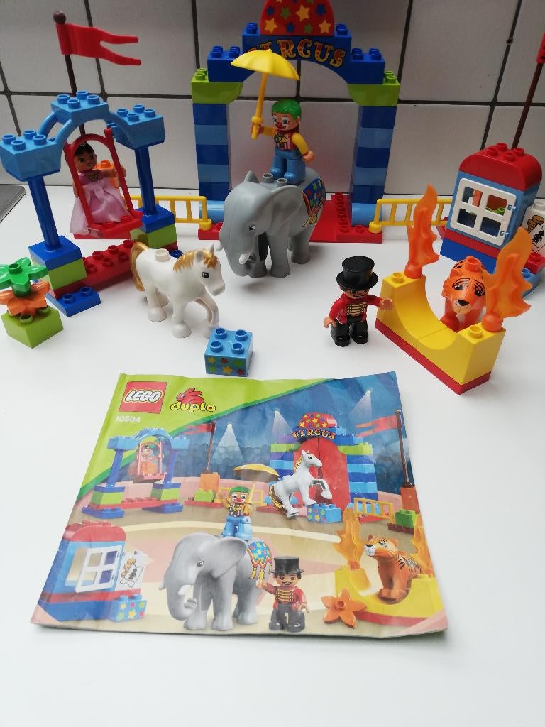duplo 10504 groot circus, Kinderen en Baby's, Speelgoed | Duplo en Lego, Ophalen of Verzenden, Duplo