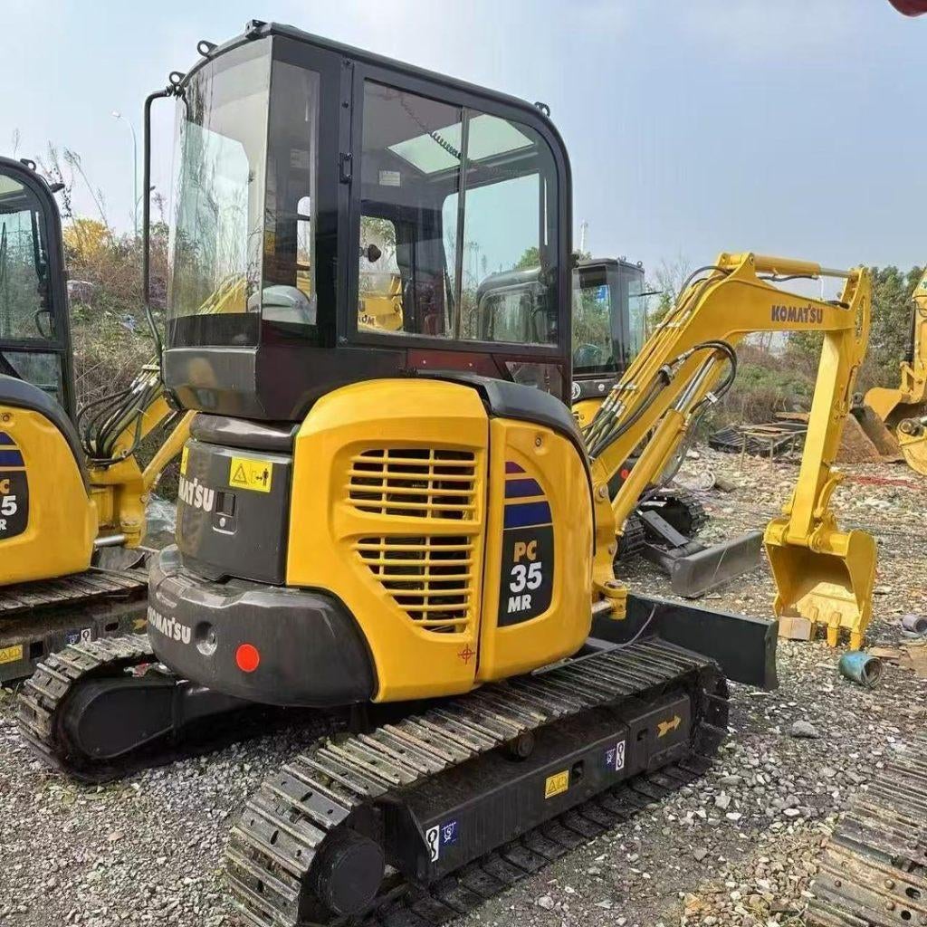 Komatsu PC35MR-2 minigravers – 2022 – Topstaat – Lage uren, Zakelijke goederen, Machines en Bouw | Kranen en Graafmachines, Ophalen of Verzenden