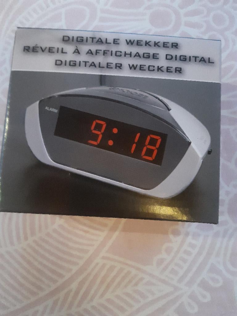 digitale wekker, Ophalen, Gebruikt, Digitaal