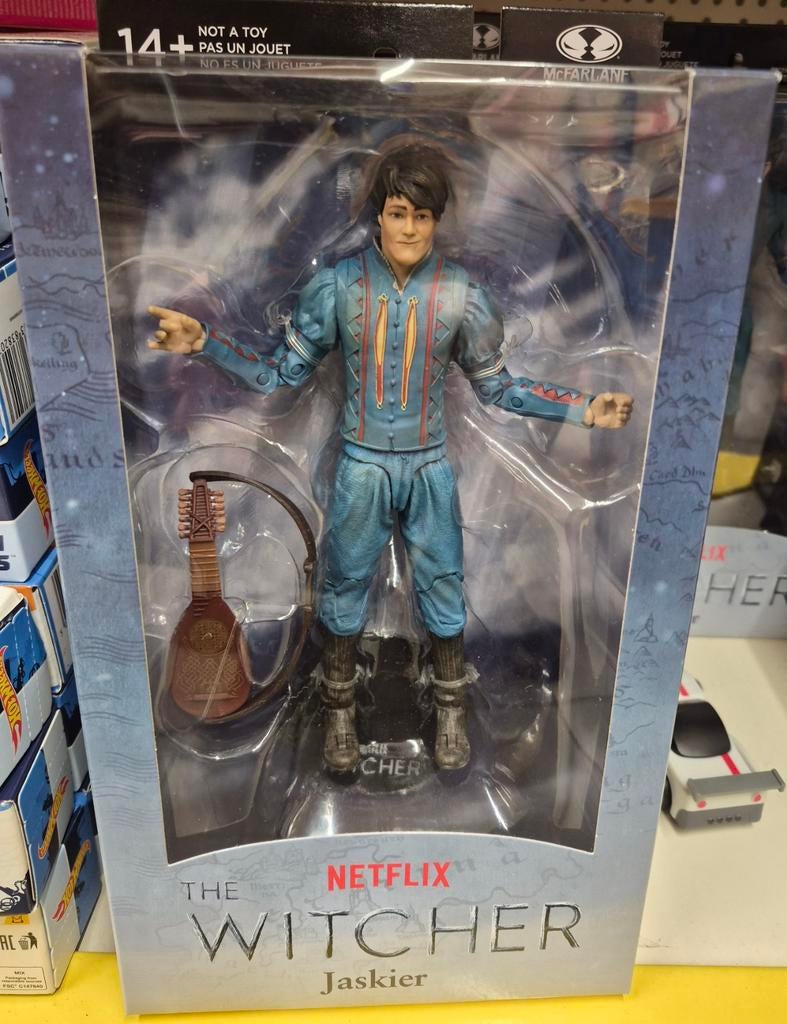 The Witcher-figuur Jaskier negen, Ophalen of Verzenden