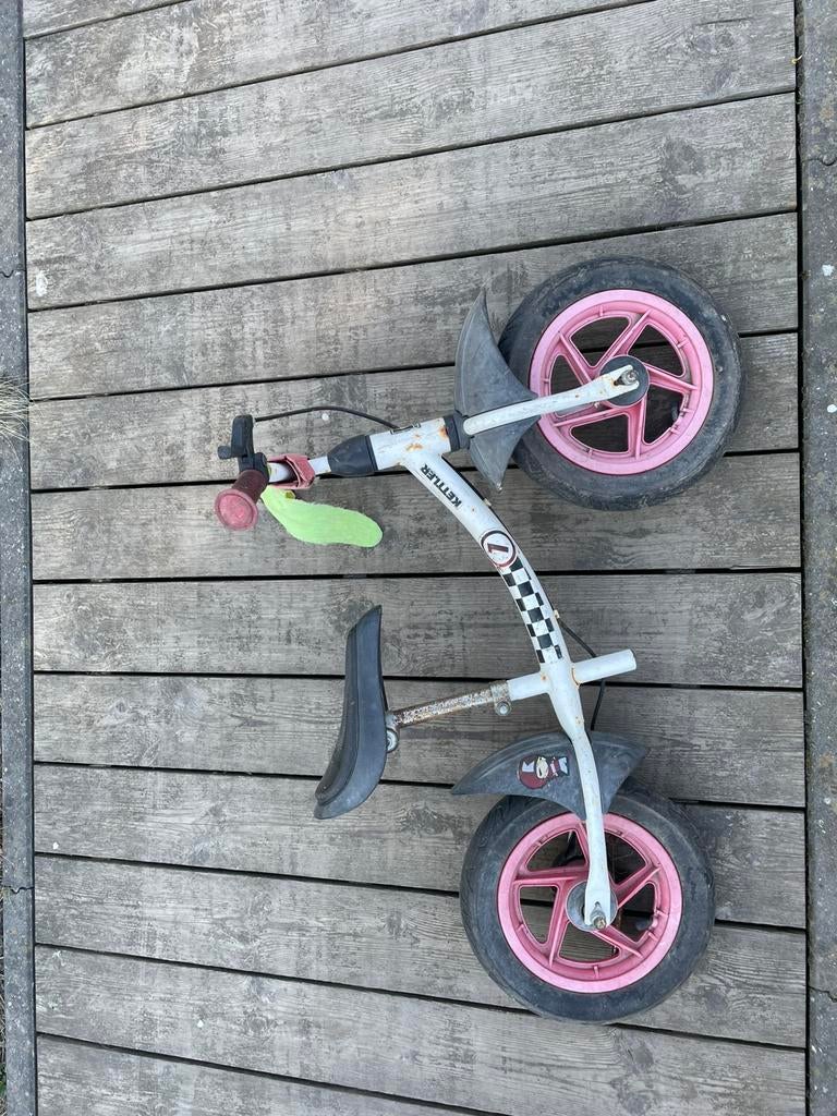 Kettler loopfietsje, Ophalen, Gebruikt