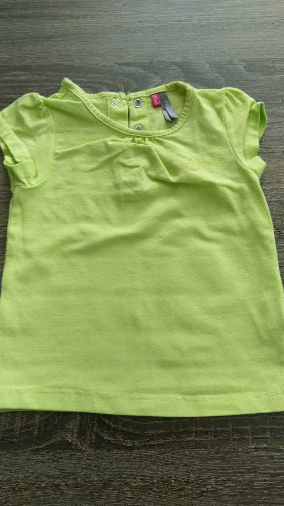 t-shirt 74, Kinderen en Baby's, Babykleding | Maat 74, Ophalen, Gebruikt, Meisje, Shirtje of Longsleeve