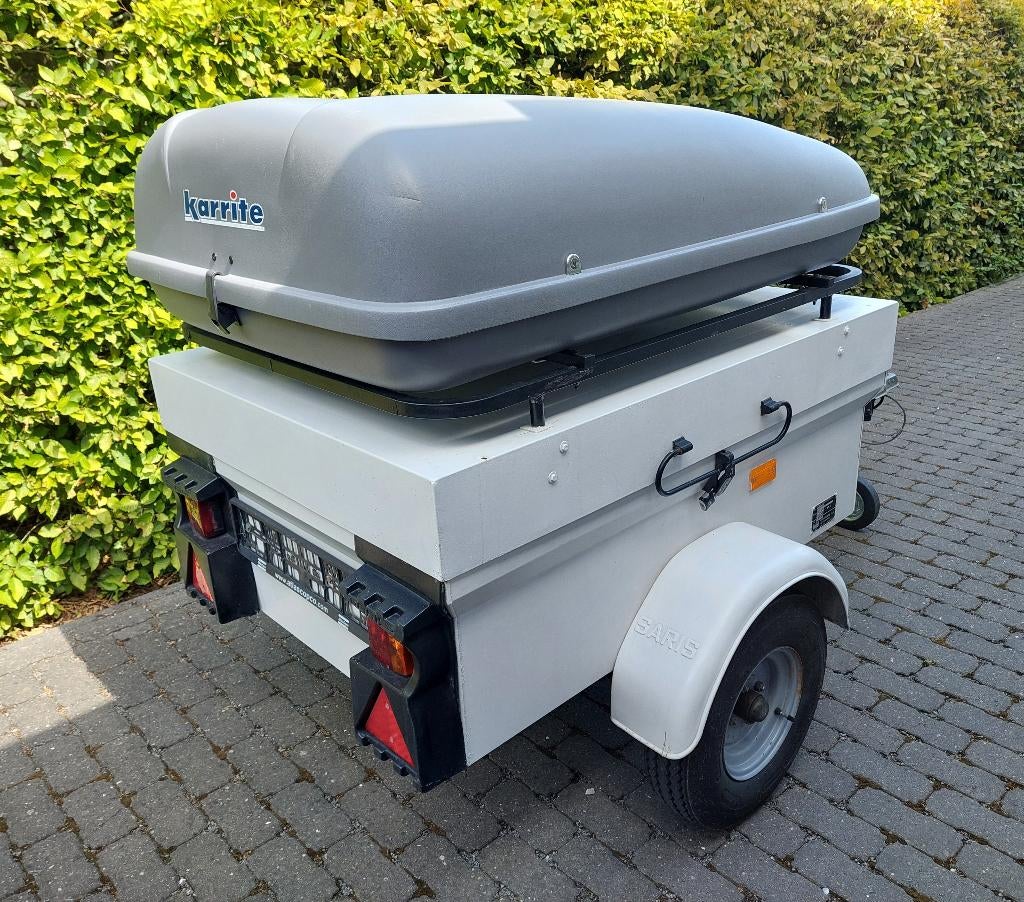 Te huur: bagagewagen , aanhangwagen, Auto diversen, Aanhangers en Bagagewagens, Gebruikt, Ophalen