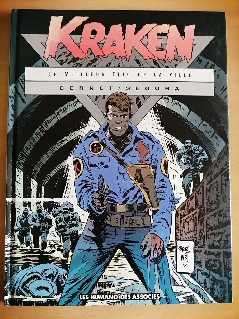 BD Kraken 2. Le meilleur flic de la ville E.O. 1987, Livres, Une BD, Enlèvement ou Envoi