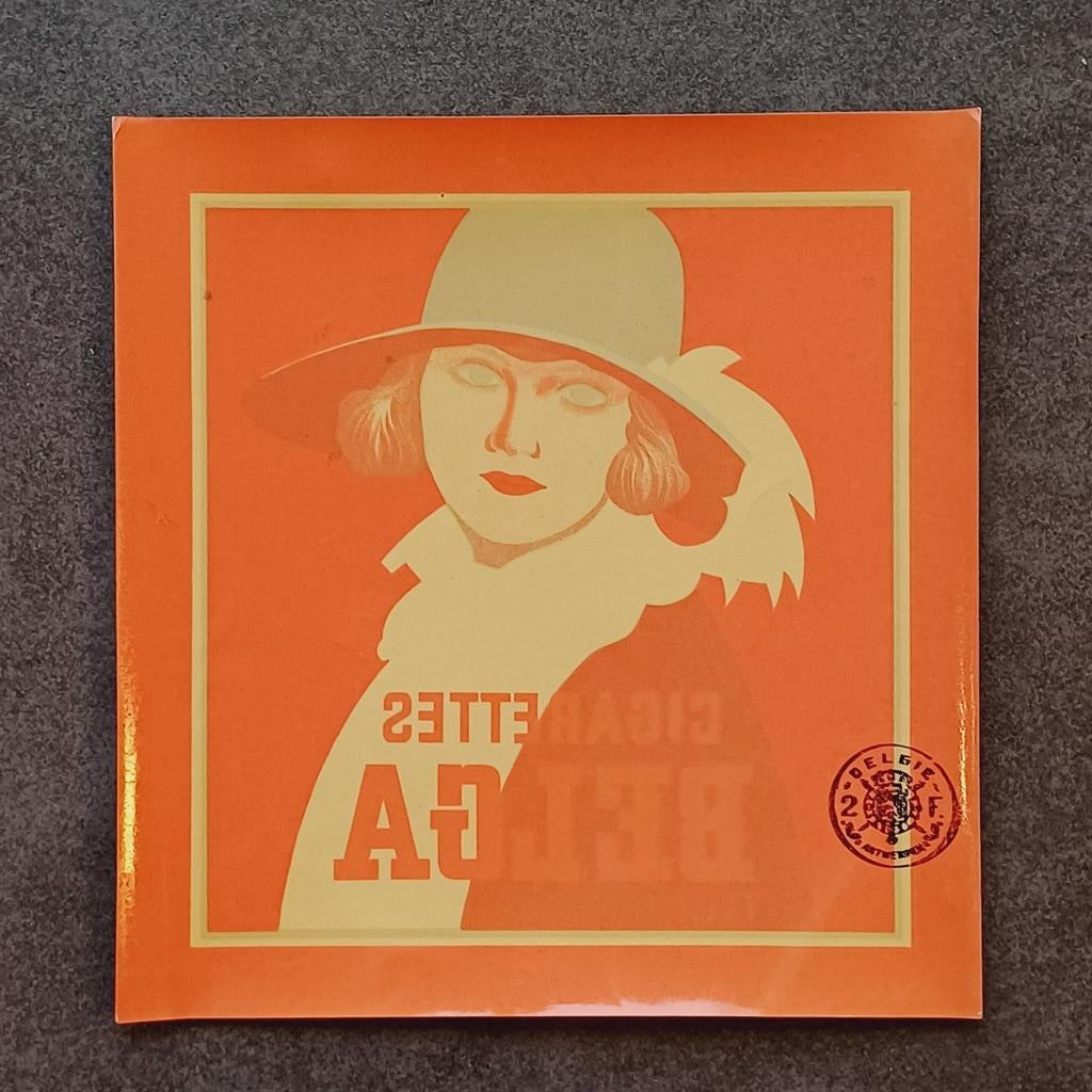Rare décalcomanie cigarettes Belga, Collections, Enlèvement ou Envoi