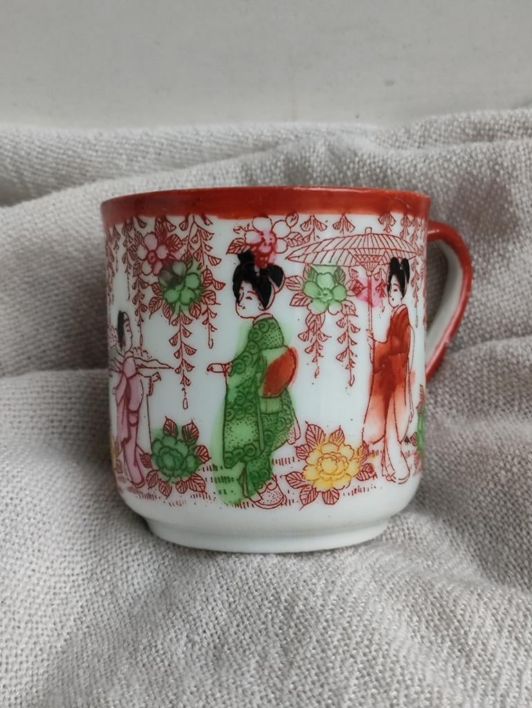Tasses japonaises anciennes en porcelaine, Antiquités & Art, Envoi