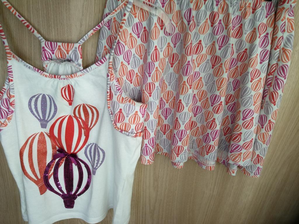 Ensemble d'été (jupe + chemise) - Smart & Pretty - T 146, Enfants & Bébés, Enlèvement ou Envoi, Ensemble, Utilisé, Smart & Pretty