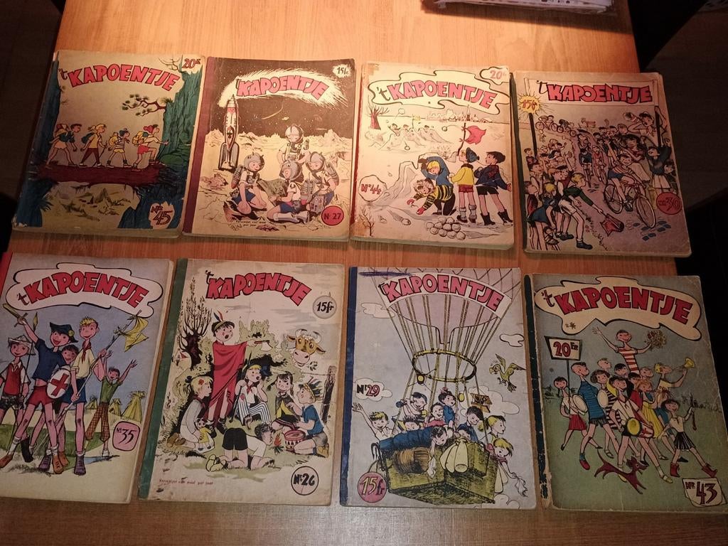 Kapoentje albums, Boeken, Stripverhalen, Ophalen of Verzenden